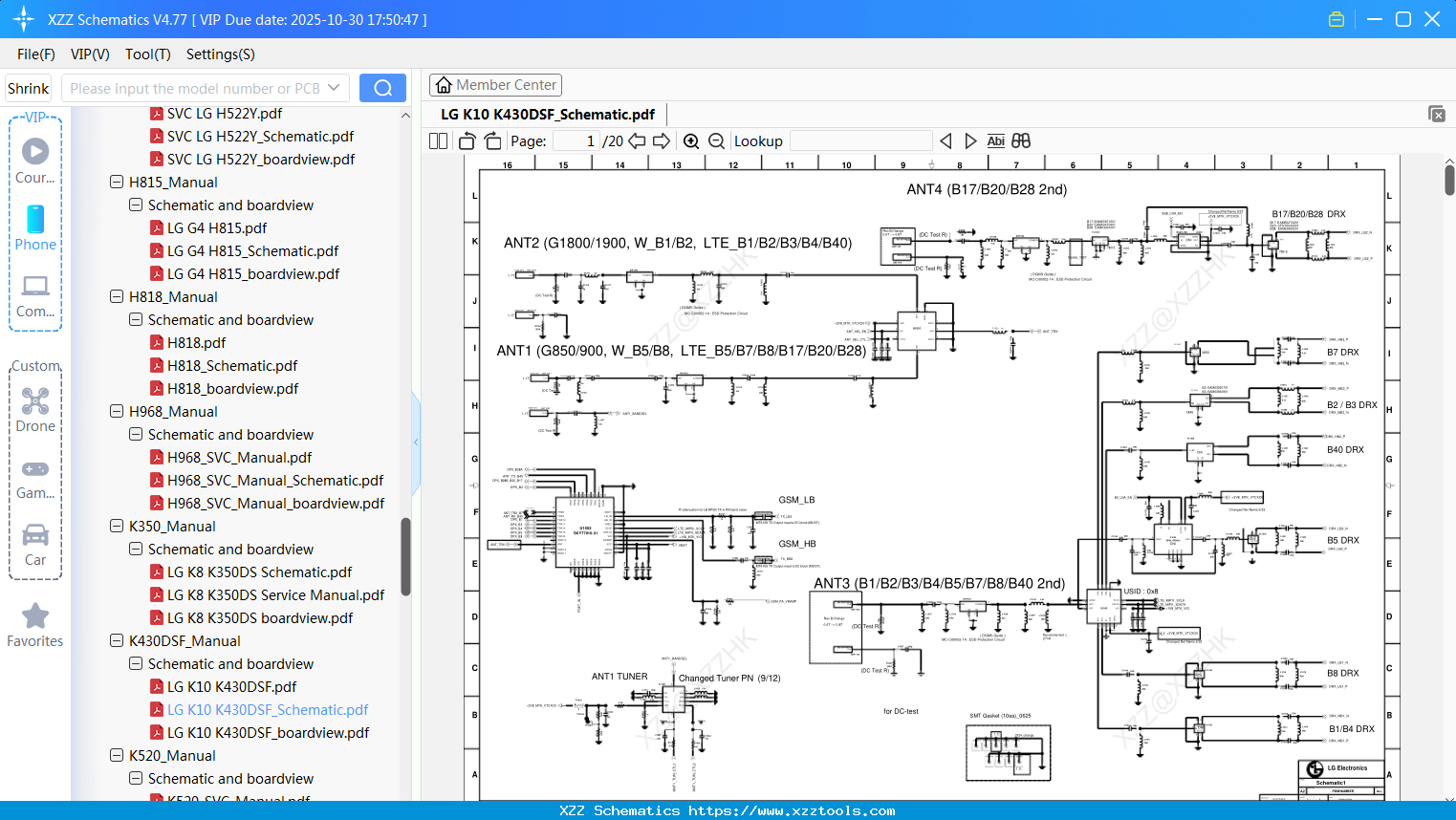 LG K10 K430DSF_Schematic